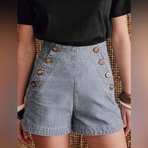 Sézane Alan Shorts Size 2 (34)